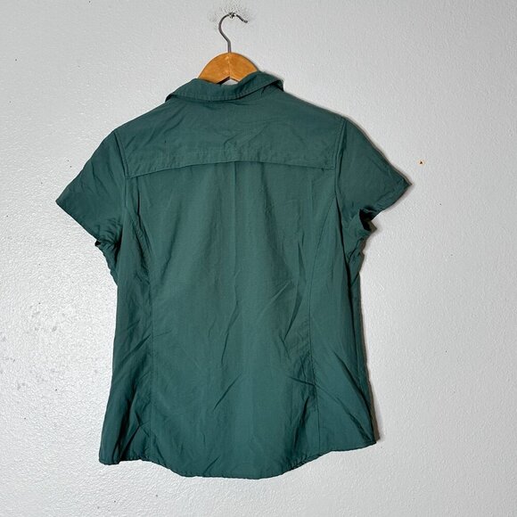 REI Sahara Shirt Short Sleeve Top Women's Medium Hiking - Picture 6 of 6